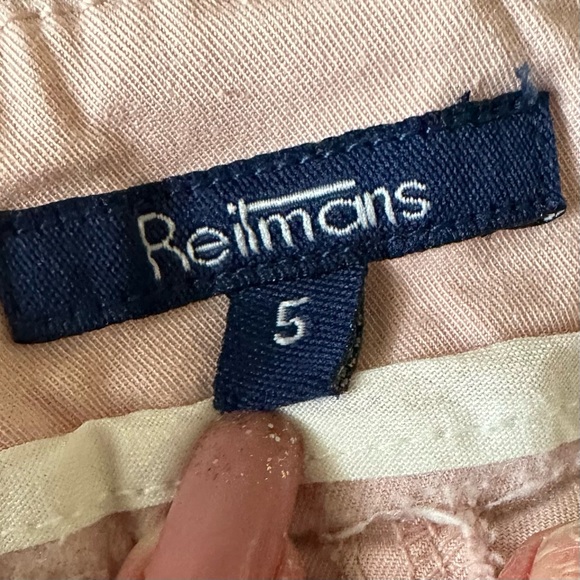 Light Pink Cropped Cotton Khakis 5 - Picture 8 of 8